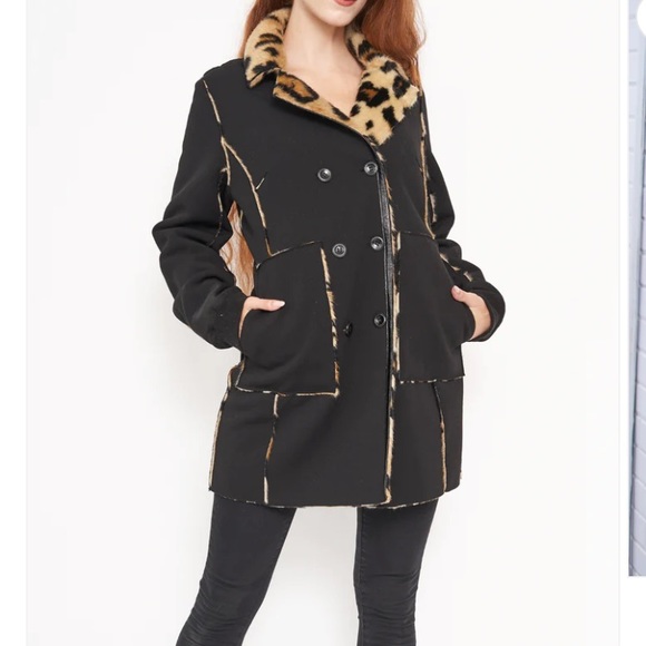 BNWT Furious Fur: Reversible faux leopard jacket - Picture 3 of 3